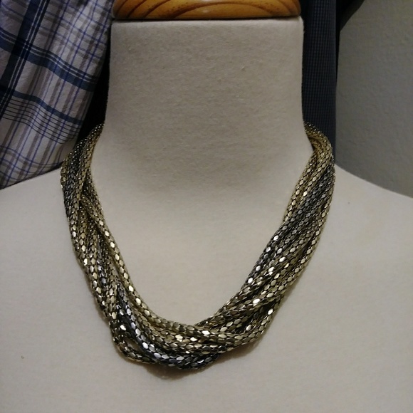 Vintage 80's Style Chain Necklace - Picture 1 of 4